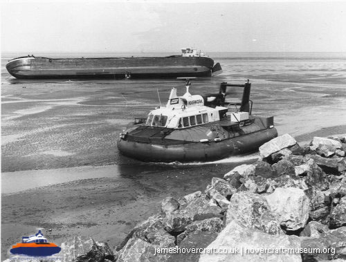 SRN5 photographs -  (credit: The <a href='http://www.hovercraft-museum.org/' target='_blank'>Hovercraft Museum Trust</a>).